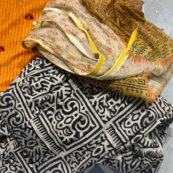 Beautiful Indian Pakistani shalwar kameez dupatta - Picture 3 of 4